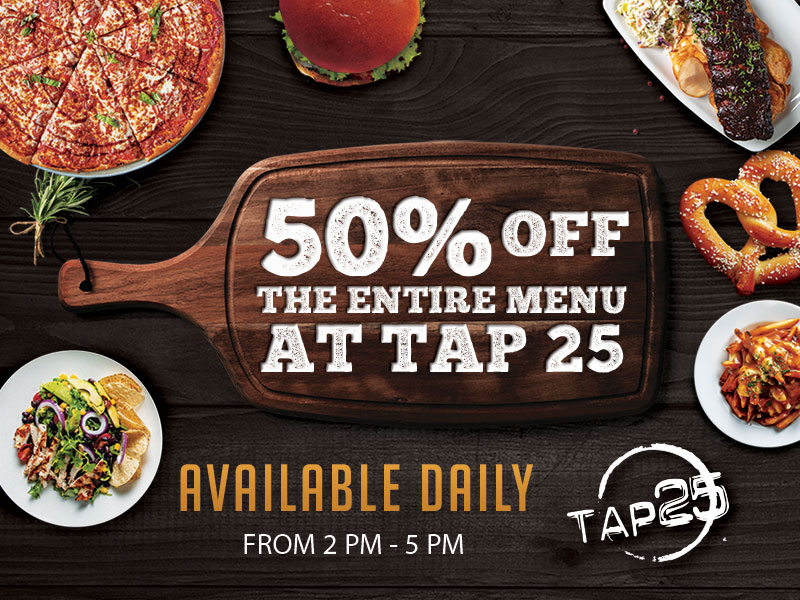 River Cree's Tap 25 50% Off