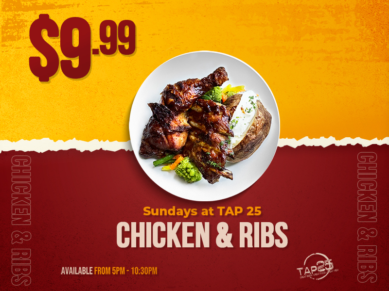 River Cree Chicken & Ribs Special