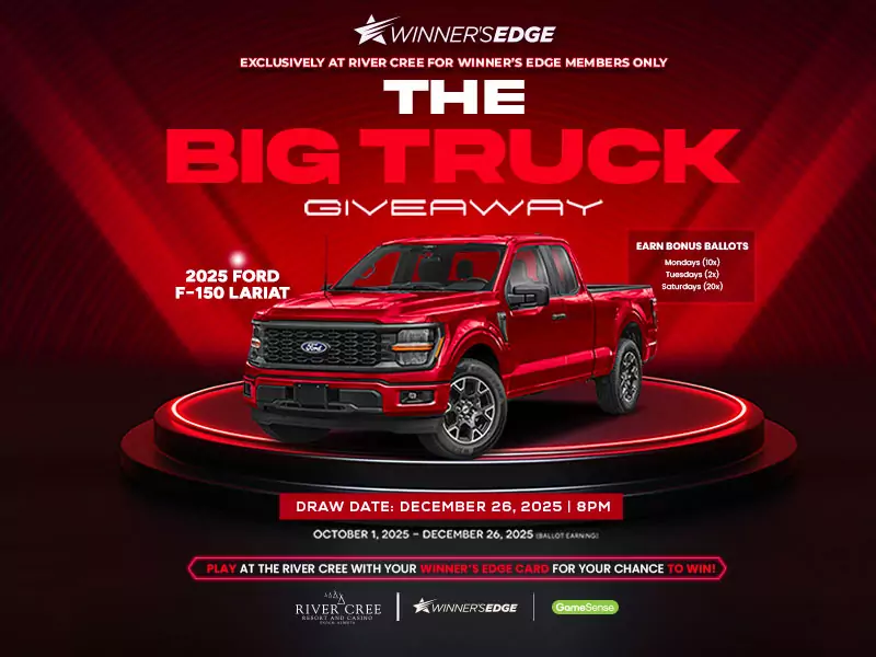 The Big Truck Giveaway - December 26, 2025