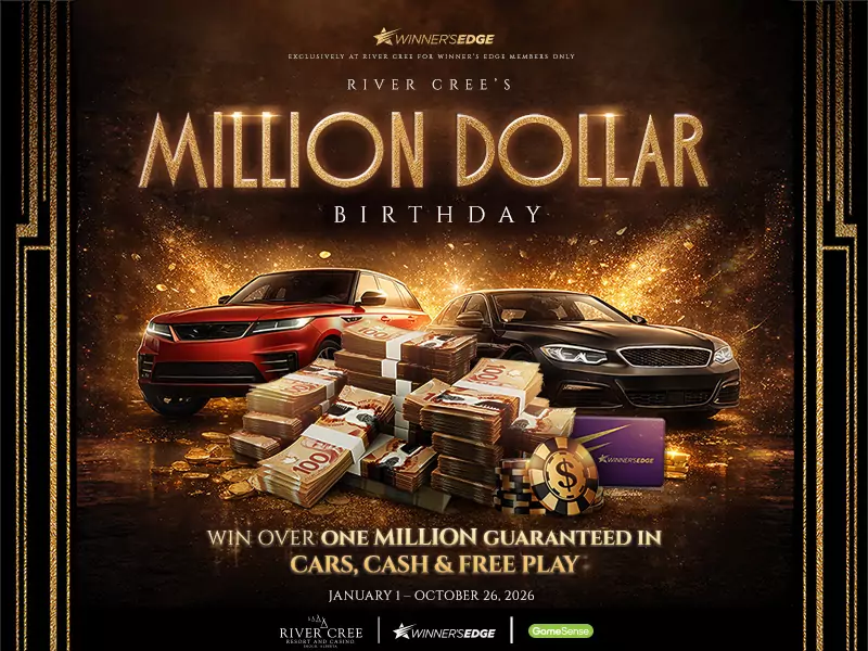 River Cree's Million Dollar Birthday