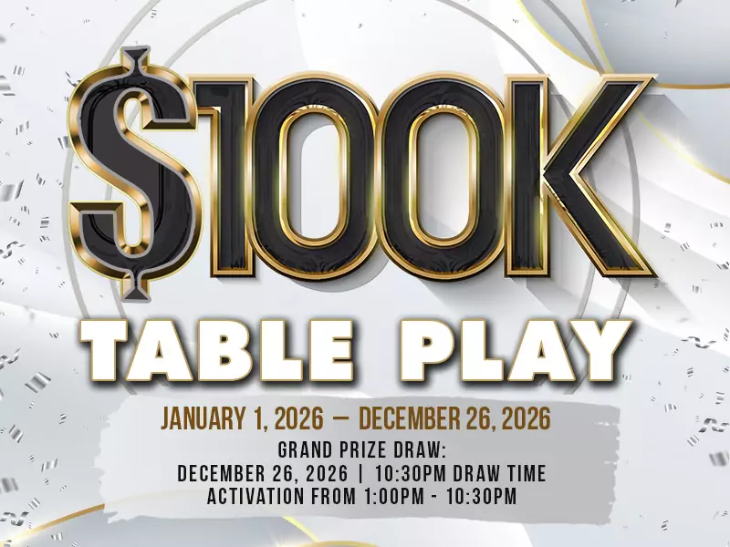TG $100k Table Play